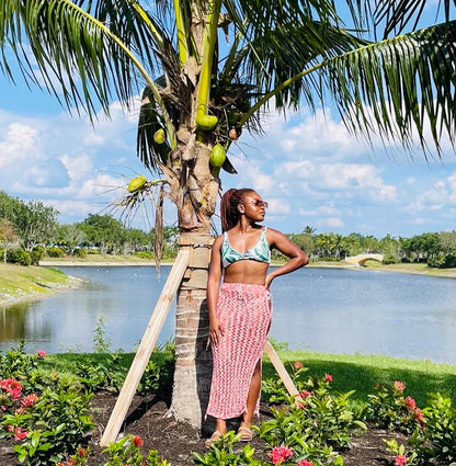 Beach Maxi Coverup Skirt